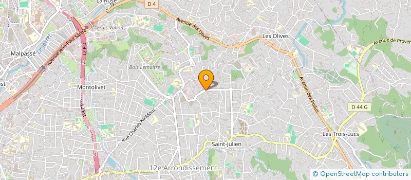 localisation de l'entreprise MONSIEUR JOHAN LACROIX à MARSEILLE