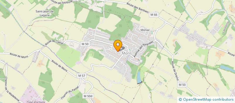 localisation de l'entreprise MONSIEUR JOHAN LAFFONT  MONS