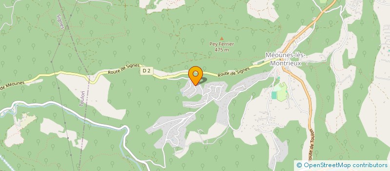 localisation de l'entreprise MONSIEUR JOHAN LAMY  MEOUNES-LES-MONTRIEUX