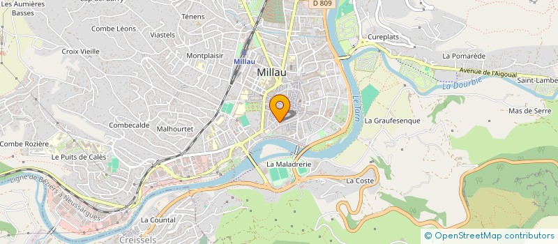 localisation de l'entreprise MONSIEUR JOHAN LAUR à CREISSELS