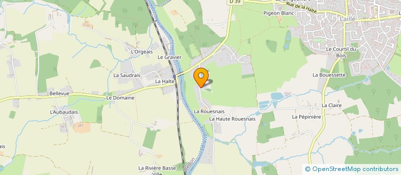 localisation de l'entreprise MONSIEUR JOHAN LE FUR  LAILLE