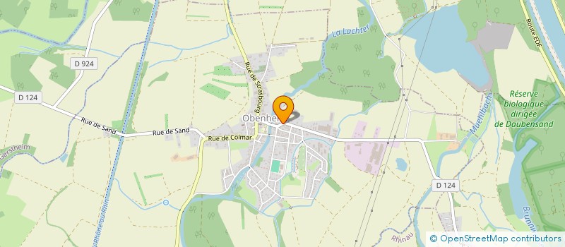 localisation de l'entreprise MONSIEUR JOHAN LE GUEN  OBENHEIM