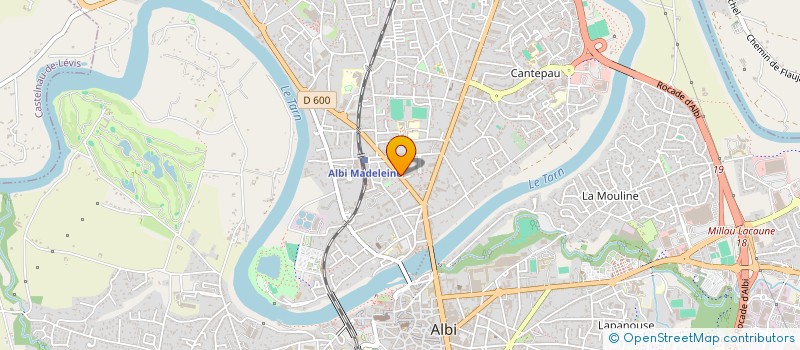 localisation de l'entreprise MONSIEUR JOHAN LEBAS à ALBI