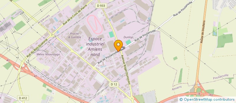 localisation de l'entreprise MONSIEUR JOHAN LECLABART  AMIENS