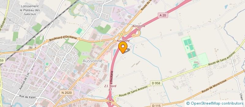 localisation de l'entreprise MONSIEUR JOHAN LENESTOUR  MONTAUBAN