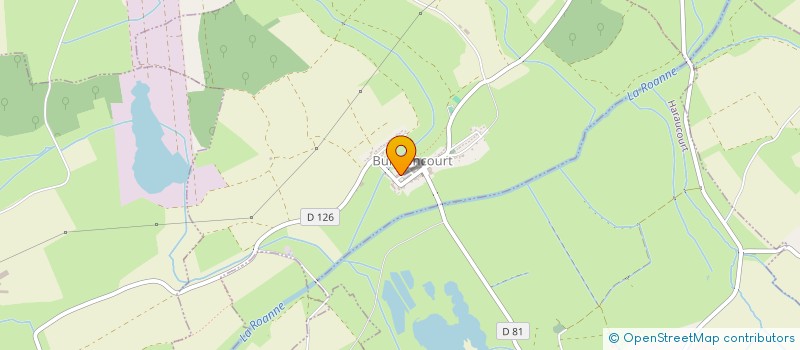 localisation de l'entreprise MONSIEUR JOHAN LESDALONS  BUISSONCOURT