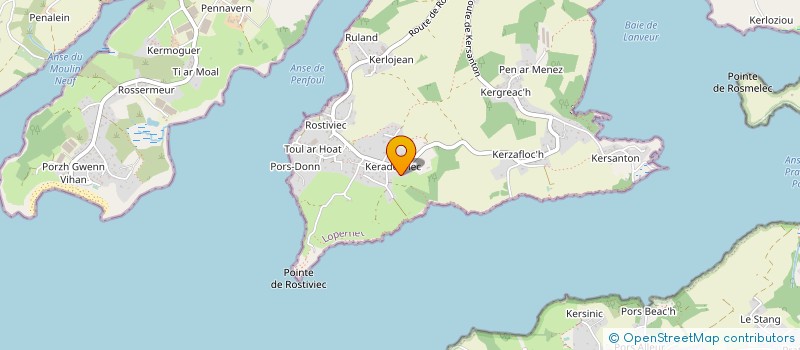 localisation de l'entreprise MONSIEUR JOHAN LOAEC à LOPERHET