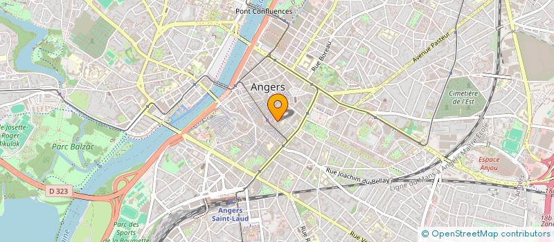 localisation de l'entreprise MONSIEUR JOHAN LONGUEPEE à ANGERS