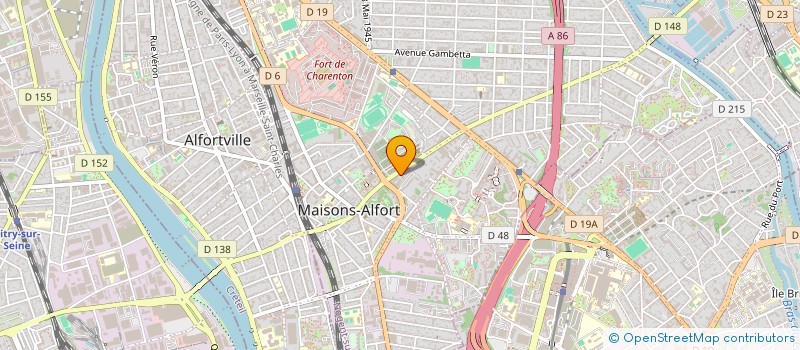 localisation de l'entreprise MONSIEUR JOHAN LUN à MAISONS-ALFORT