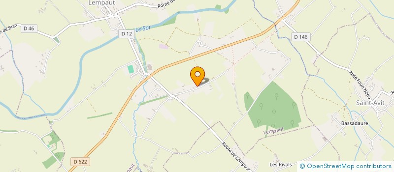 localisation de l'entreprise MONSIEUR JOHAN LY  LEMPAUT