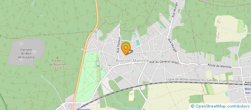 localisation de l'entreprise MONSIEUR JOHAN MAGNIADAS à BOURRON-MARLOTTE
