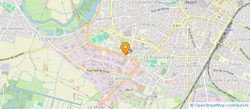 localisation de l'entreprise MONSIEUR JOHAN MALLET à NIORT