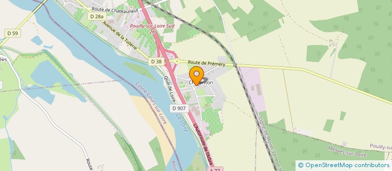 localisation de l'entreprise MONSIEUR JOHAN MALVESTIO à POUILLY-SUR-LOIRE