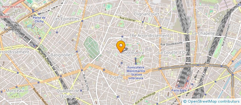 localisation de l'entreprise MONSIEUR JOHAN MARGUERITTE  PARIS