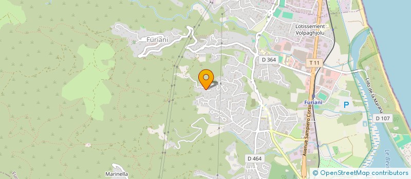 localisation de l'entreprise MONSIEUR JOHAN MARIANI  FURIANI