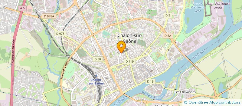 localisation de l'entreprise MONSIEUR JOHAN MARIETTE à CHALON-SUR-SAONE