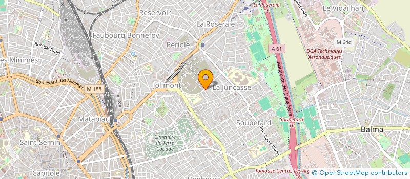 localisation de l'entreprise MONSIEUR JOHAN MASURIER à TOULOUSE