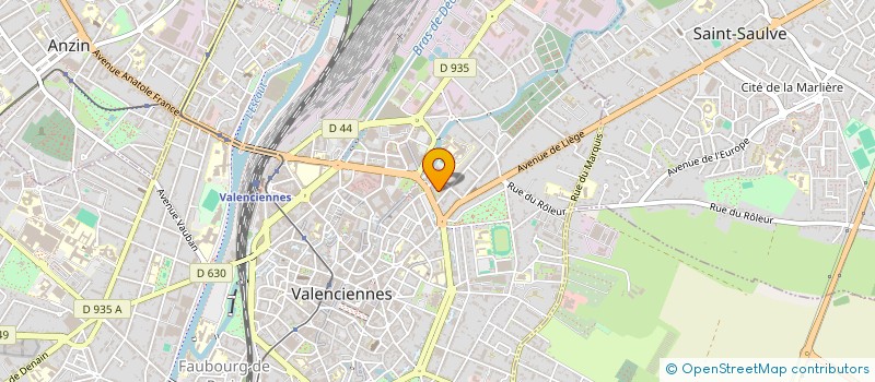 localisation de l'entreprise MONSIEUR JOHAN MERCIER  VALENCIENNES