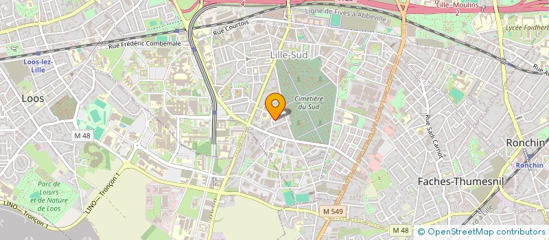 localisation de l'entreprise MONSIEUR JOHAN MIOT à LILLE