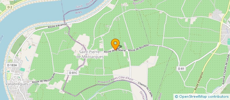 localisation de l'entreprise MONSIEUR JOHAN MOINEAU  SAINT-PIERRE-DE-MEZOARGUES