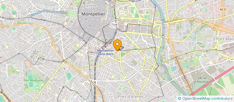 localisation de l'entreprise MONSIEUR JOHAN MOLINA à MONTPELLIER