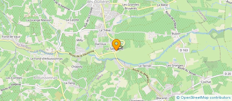 localisation de l'entreprise MONSIEUR JOHAN MONNIER  SAINT-ETIENNE-DES-OULLIERES