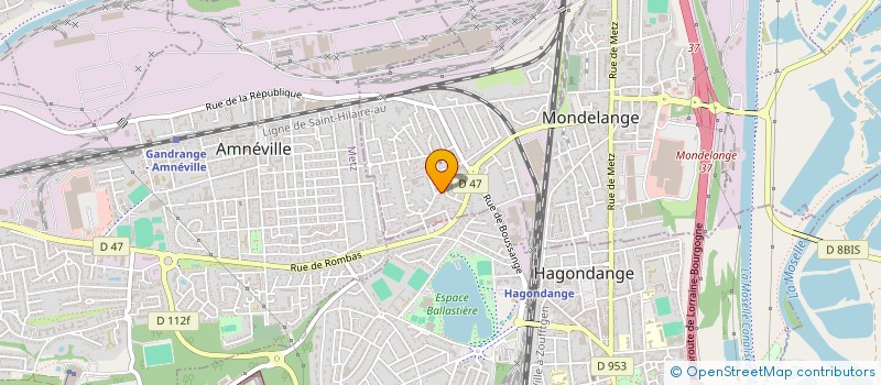 localisation de l'entreprise MONSIEUR JOHAN MONTEIRO  MONDELANGE