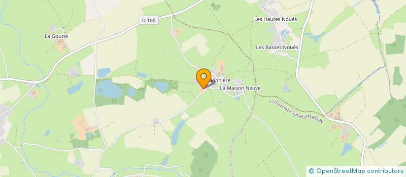 localisation de l'entreprise MONSIEUR JOHAN MOULIN  LA PEYRATTE