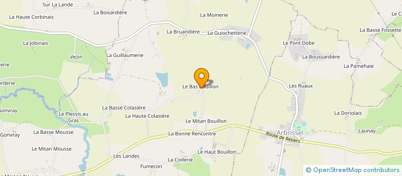 localisation de l'entreprise MONSIEUR JOHAN NICOLAS à RETIERS