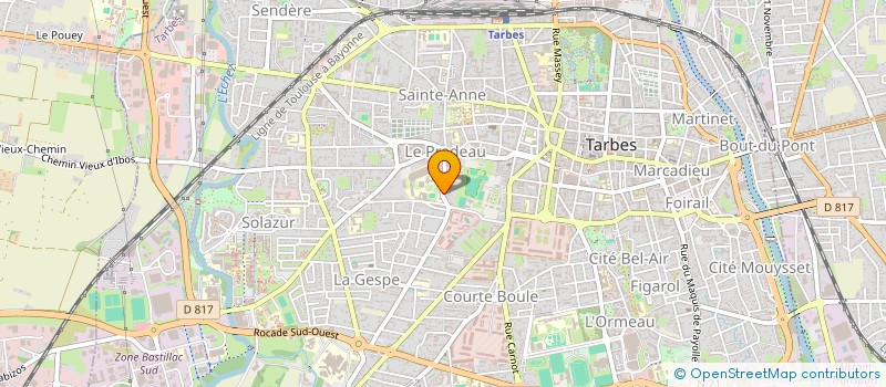 localisation de l'entreprise MONSIEUR JOHAN NICOLAU  TARBES