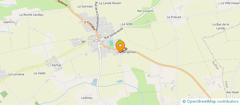 localisation de l'entreprise MONSIEUR JOHAN OLIVIER  RUFFIAC