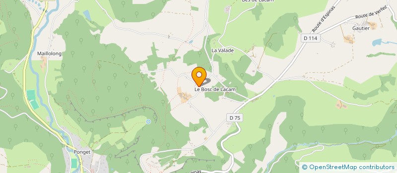 localisation de l'entreprise MONSIEUR JOHAN OLLER  SAINT-ANTONIN-NOBLE-VAL