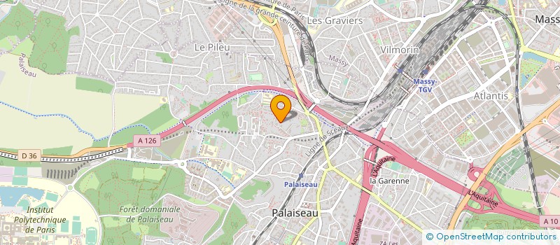 localisation de l'entreprise MONSIEUR JOHAN PAIOLA à PALAISEAU