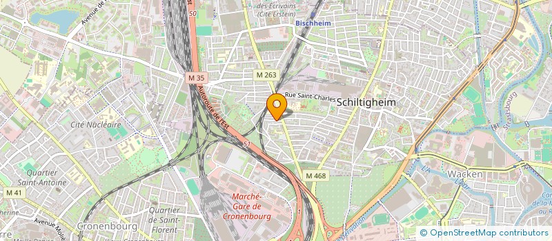 localisation de l'entreprise MONSIEUR JOHAN PALIS  SCHILTIGHEIM