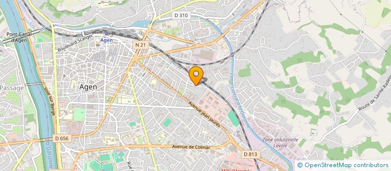 localisation de l'entreprise MONSIEUR JOHAN PALMA  AGEN