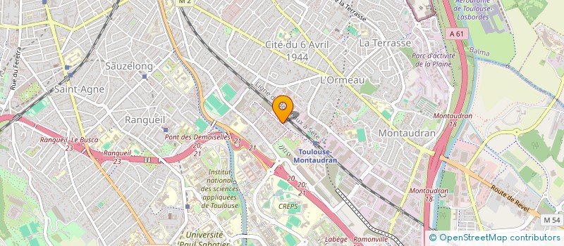 localisation de l'entreprise MONSIEUR JOHAN PANCARTE à TOULOUSE