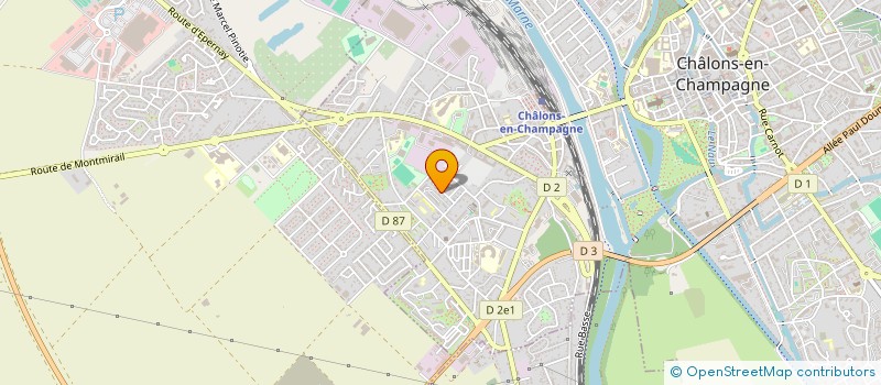 localisation de l'entreprise MONSIEUR JOHAN PEREIRA  CHALONS-EN-CHAMPAGNE