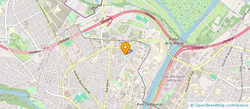 localisation de l'entreprise MONSIEUR JOHAN PESQUER à ANGERS