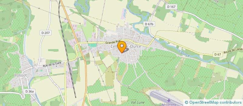 localisation de l'entreprise MONSIEUR JOHAN PILLOUD à CELLES-SUR-OURCE