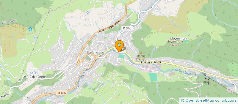 localisation de l'entreprise MONSIEUR JOHAN POIROT à LA BRESSE