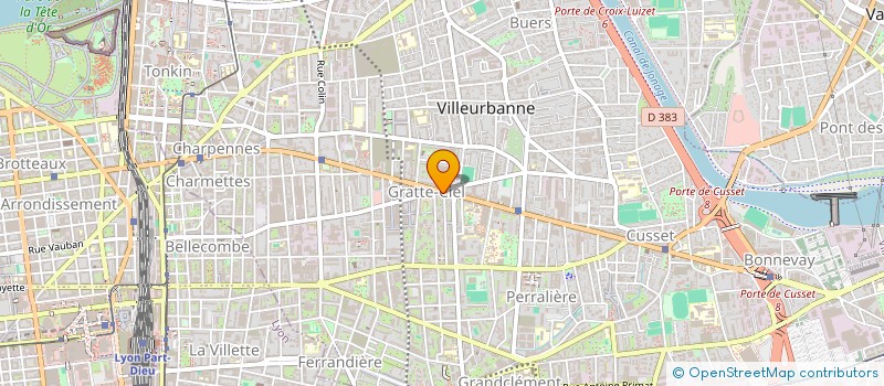 localisation de l'entreprise MONSIEUR JOHAN PORTHAL  VILLEURBANNE