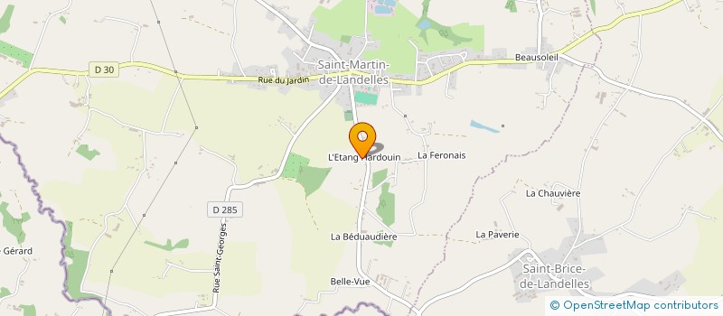 localisation de l'entreprise MONSIEUR JOHAN PROVOST à SAINT-HILAIRE-DU-HARCOUET