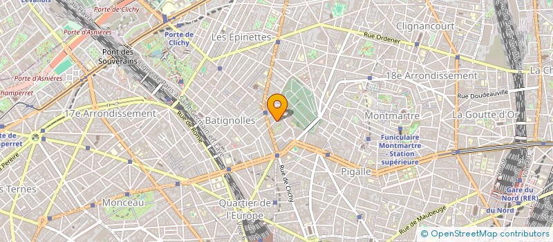 localisation de l'entreprise MONSIEUR JOHAN RAIN  PARIS