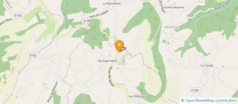 localisation de l'entreprise MONSIEUR JOHAN RAKETIC  SAINT-GEOIRE-EN-VALDAINE