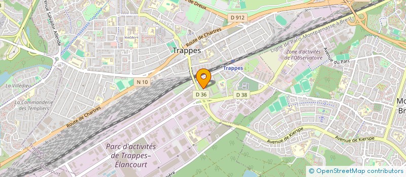 localisation de l'entreprise MONSIEUR JOHAN RAKOTONJANAHARY  TRAPPES