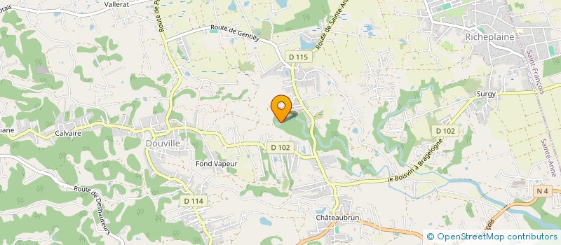 localisation de l'entreprise MONSIEUR JOHAN RAMANAIDOU  SAINTE-ANNE