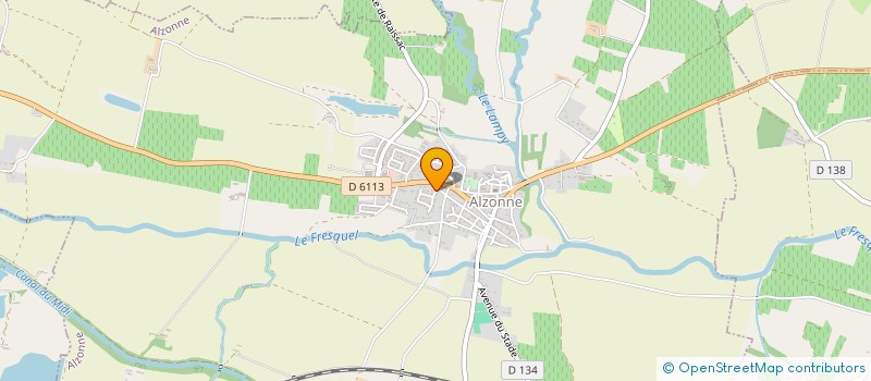 localisation de l'entreprise MONSIEUR JOHAN RECAZENS  RAISSAC-SUR-LAMPY