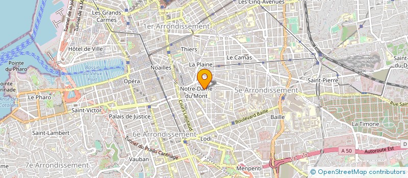localisation de l'entreprise MONSIEUR JOHAN RIBELLES à MARSEILLE