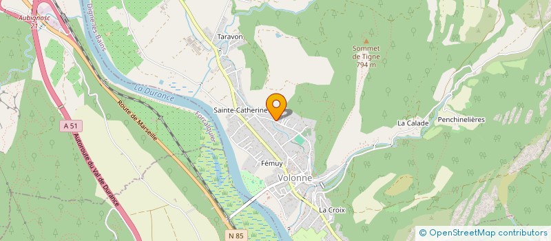 localisation de l'entreprise MONSIEUR JOHAN RIORDA  SALIGNAC