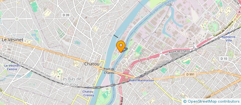 localisation de l'entreprise MONSIEUR JOHAN ROBERT PHILIPP MERLEY  CHATOU